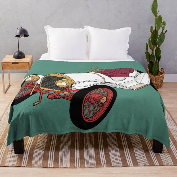 Item preview, Auburn 1910 Roadster: Brass Era Pop Art Comic Automotive Print designed and sold by FreiherrPK.