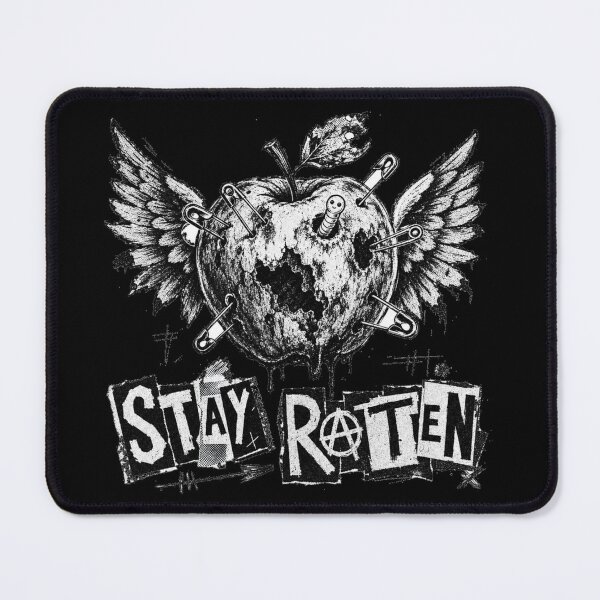 Item preview, Stay Rotten Winged Apple Punk Soft Grunge Anarchy Art designed and sold by Yellowriversss.