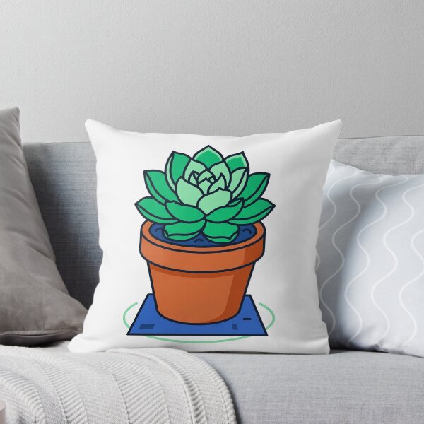 Item preview, Potted Succulent Houseplant Art designed and sold by seunghus.