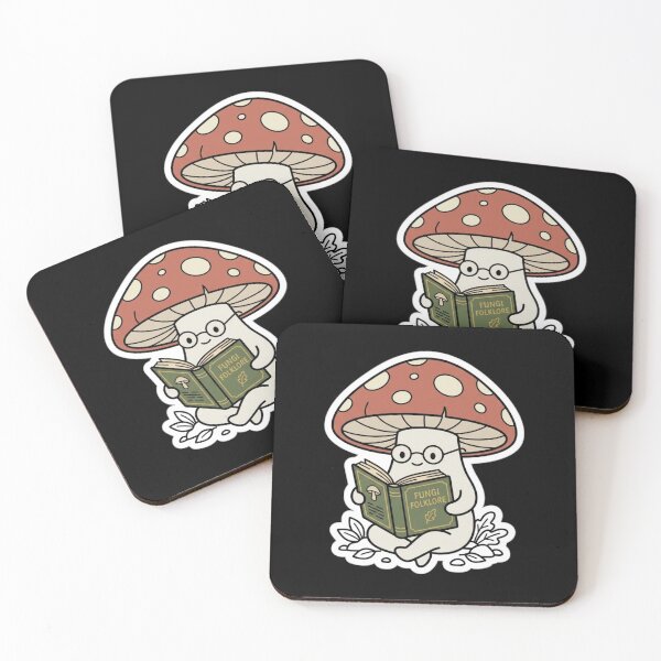 Item preview, Fungi Folklore Reading Mushroom Cottagecore Bookworm Autumn Shirt designed and sold by TeNovaStudio.