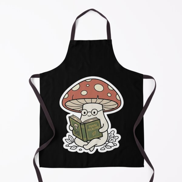Item preview, Fungi Folklore Reading Mushroom Cottagecore Bookworm Autumn Shirt designed and sold by TeNovaStudio ⭐⭐⭐⭐⭐.