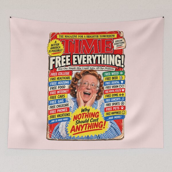 Item preview, Bernie Sanders Magazine Cover designed and sold by RockyWords.