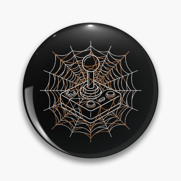 Item preview, Retro Arcade Joystick Spider Web Spooky Gamer Halloween Shirt designed and sold by TeNovaStudio.