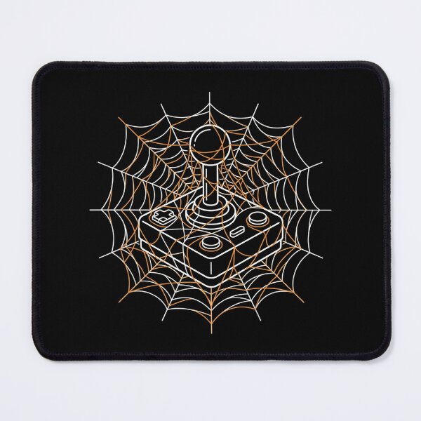 Item preview, Retro Arcade Joystick Spider Web Spooky Gamer Halloween Shirt designed and sold by TeNovaStudio.