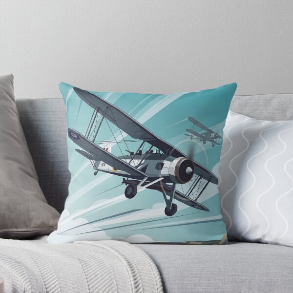 Item preview, Fairey Swordfish Banking Vector Illustration designed and sold by Airpower Art.