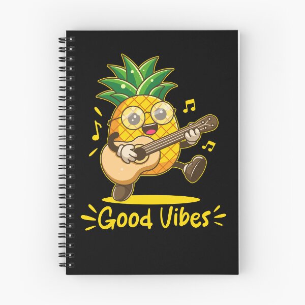 Item preview, Cute Pineapple Playing Guitar – Good Vibes Music Tropical Design designed and sold by NicolasMar.