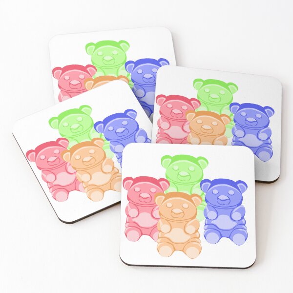 Item preview, Colorful Gummy Bears designed and sold by Jaudaux Designs.