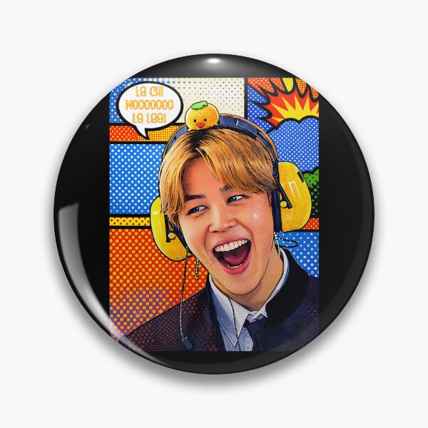 Item preview, Bts Jimin Lachimolala - Colourful Pop Art designed and sold by guiceltsaxe3.