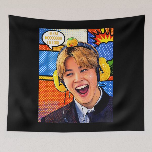 Item preview, Bts Jimin Lachimolala - Colourful Pop Art designed and sold by guiceltsaxe3.