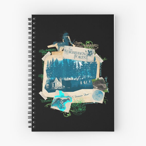 Item preview, Harry Potter Forbidden Forest Collage Design designed and sold by MarisaOberbrunn.