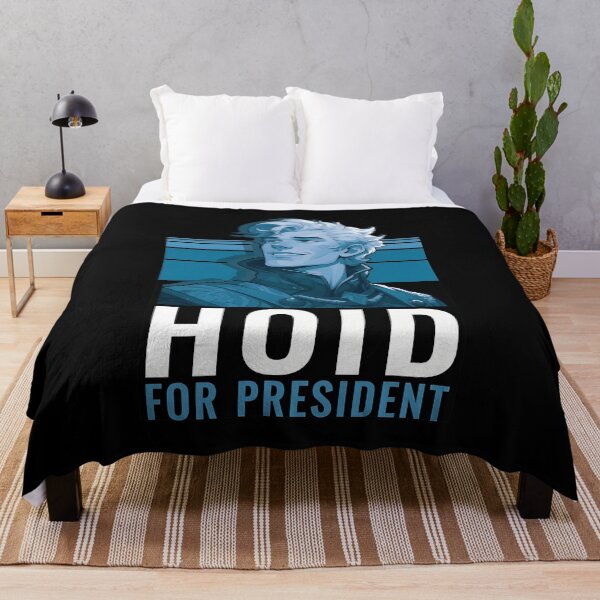 Aperçu de l'œuvre Hoid pour la présidence Style de campagne bleu créée et vendue par Greatstfgreen.