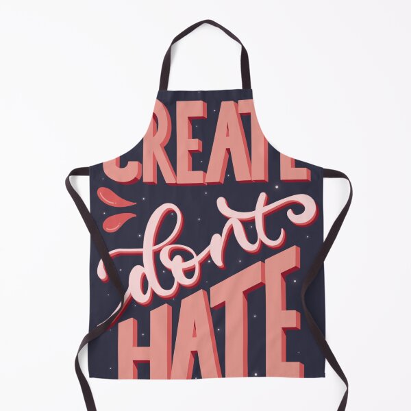 Item preview, Stylised Lettering "Create don't Hate" designed and sold by Sarah's Whimsical Corner.
