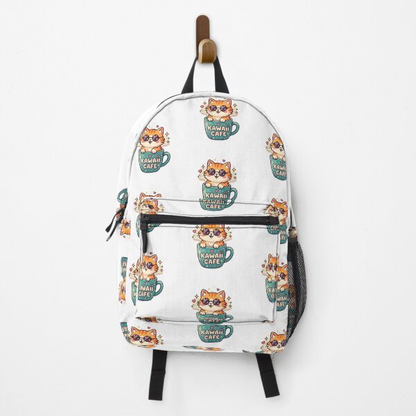 Item preview, Chill Cat in Coffee Mug - Funny Retro Kawaii Kitten Graphic⁠ designed and sold by WildTrace.