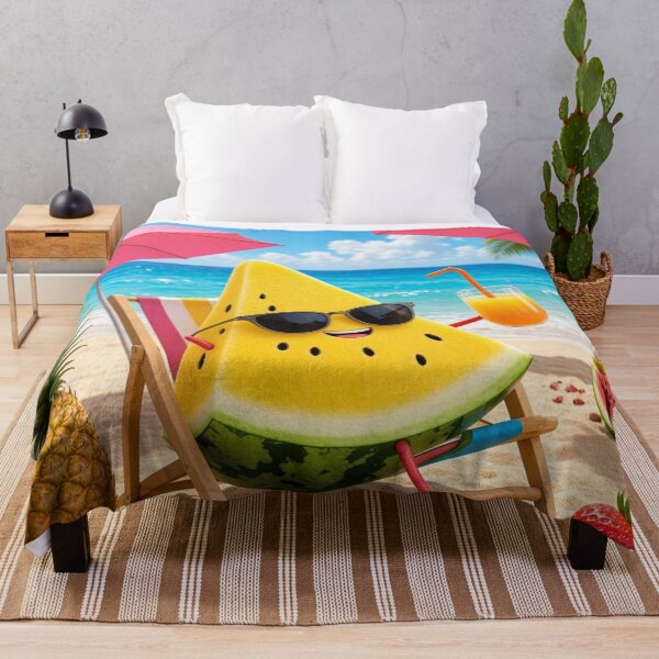 Item preview, Summer vibes yellow watermelon designed and sold by areezh.