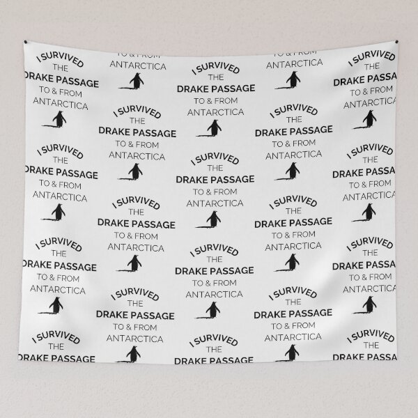 Item preview, I Survived The Drake Passage To  From Antarctica designed and sold by brynleeriggs.