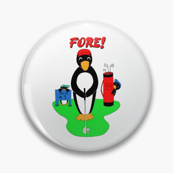 Item preview,  Fore Golfing Penguins designed and sold by unikusa.