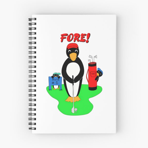 Item preview,  Fore Golfing Penguins designed and sold by unikusa.