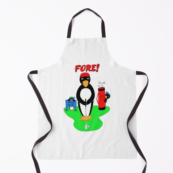 Item preview, Fore Golfing Penguins designed and sold by unikusa.