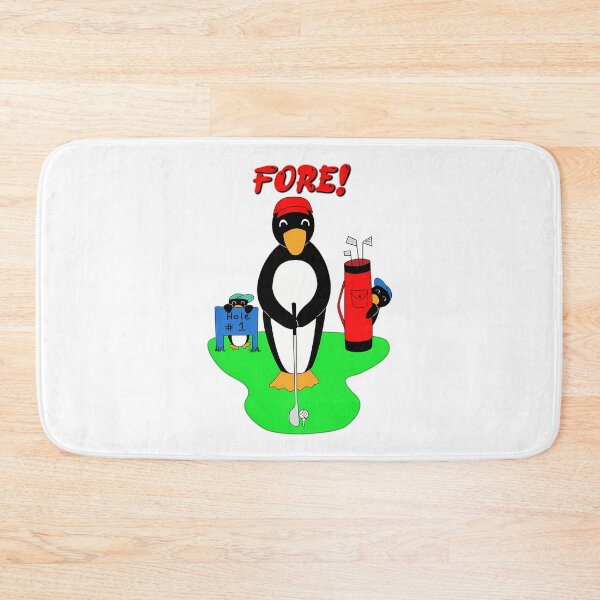 Item preview,  Fore Golfing Penguins designed and sold by unikusa.