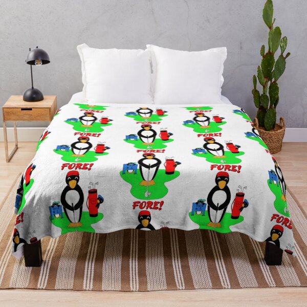Item preview, Fore Golfing Penguins designed and sold by unikusa.