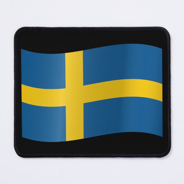 Item preview, Swedish Waving Flag Statement Style for Supporters designed and sold by YAZ.