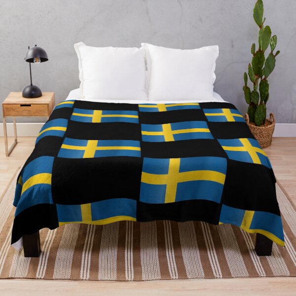 Item preview, Swedish Waving Flag Statement Style for Supporters designed and sold by YAZ.