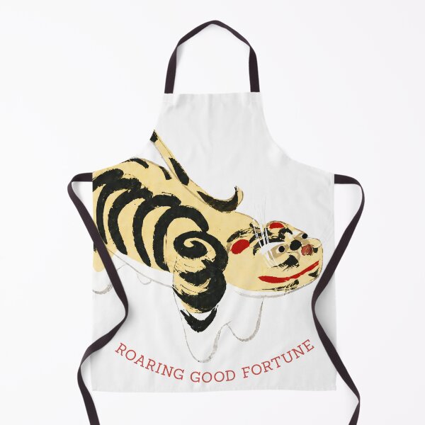 Item preview, Roaring Good Fortune - Cute Japanese Hariko Tiger Sticker designed and sold by NippoKappo.