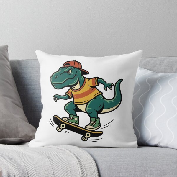 Item preview, Cool Skateboarding T-Rex Dinosaur Retro Skater Streetwear Graphic Shirt designed and sold by TeNovaStudio ⭐⭐⭐⭐⭐.