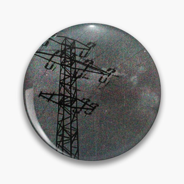 Item preview, Electricity Pylon Beneath a Grainy Sky designed and sold by amagex.