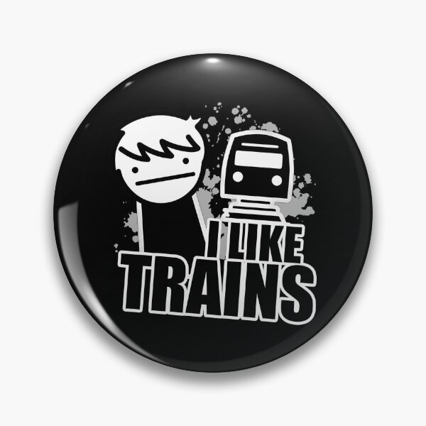 Item preview, I Like Trains Meme Stick Figure  designed and sold by Greatstfgreen.