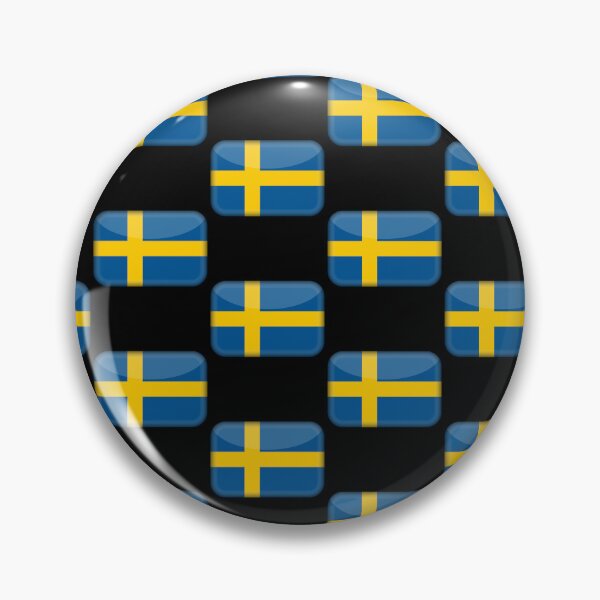 Item preview, Swedish 3D Flag Cultural Identity & Expat Style designed and sold by YAZ.