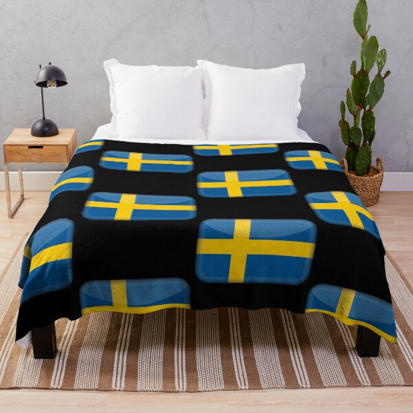 Item preview, Swedish 3D Flag Cultural Identity & Expat Style designed and sold by YAZ.