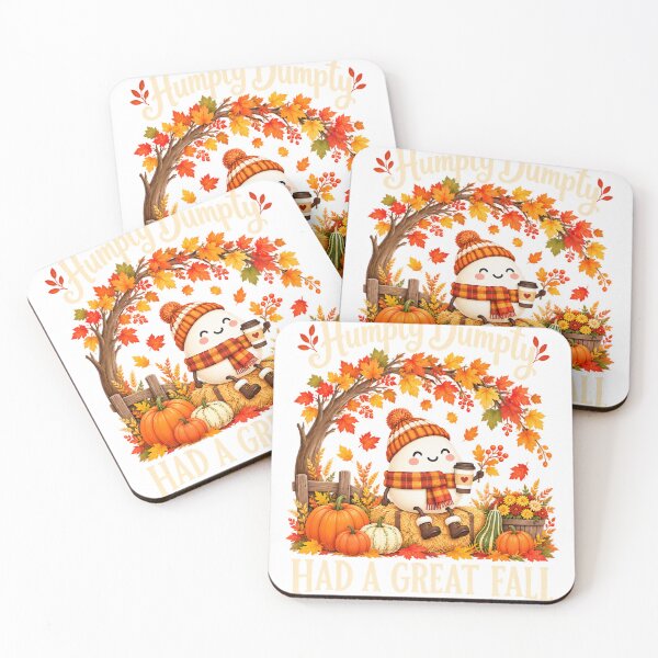 Item preview, Humpty Dumpty Had a Great Fall Autumn Humor designed and sold by KireVeronica.