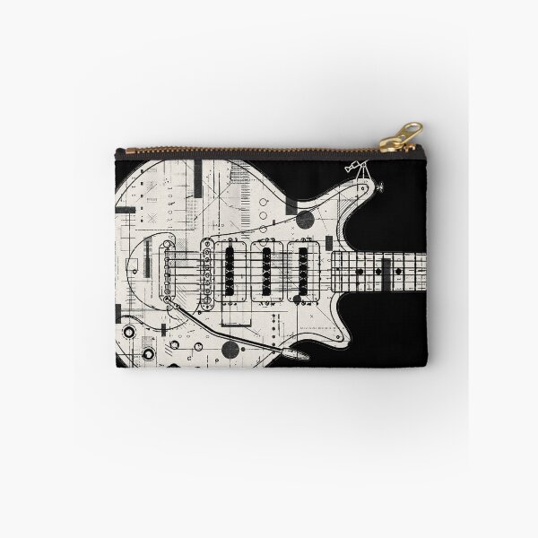 Item preview, May Music Never Ends – Technical Guitar Blueprint designed and sold by Bulografik.