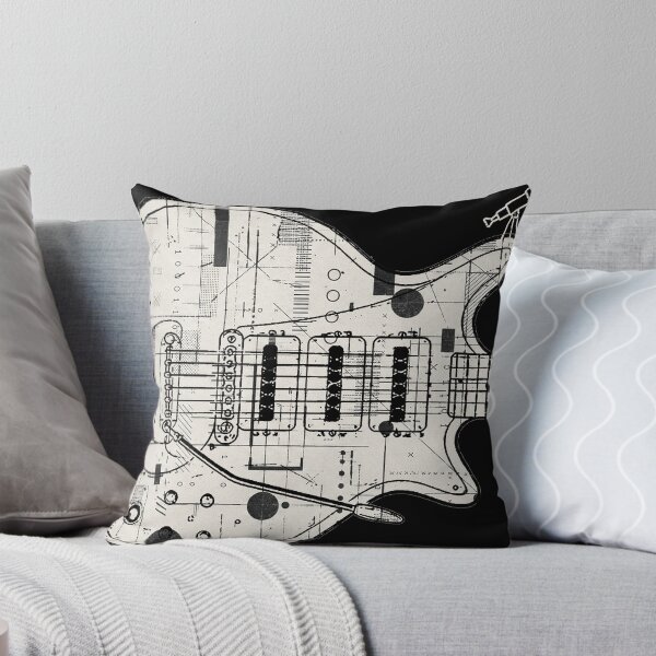 Item preview, May Music Never Ends – Technical Guitar Blueprint designed and sold by Bulografik.