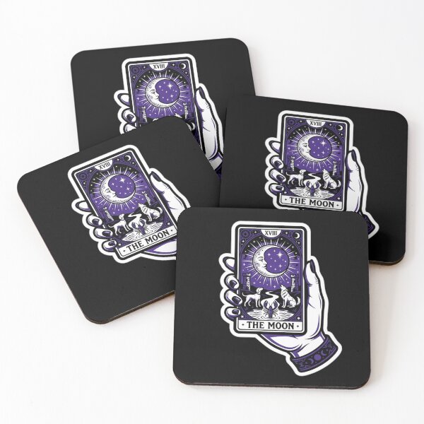 Item preview, The Moon Tarot Card Hand Holding Mystic Divination Gothic Witch Shirt designed and sold by TeNovaStudio.