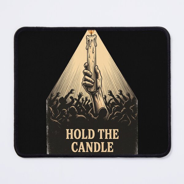 Item preview, Hold The Candle Higher Matthew 5 15 Christian Halloween Alternative Vintage Art designed and sold by Skotecky.