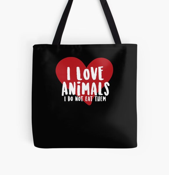 Artikel-Vorschau von Ich liebe Tiere, die ich sie nicht essen V2, designt und verkauft von TeeTimeGuys.