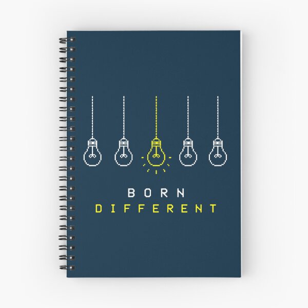 Item preview, Born Different Glowing Light Bulb designed and sold by unikusa.