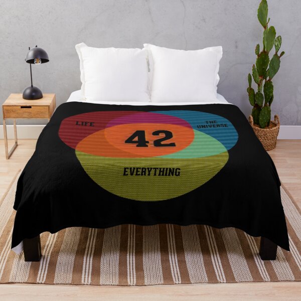 Item preview, Venn Diagram Life The Universe Everything designed and sold by alarkwtoppin.