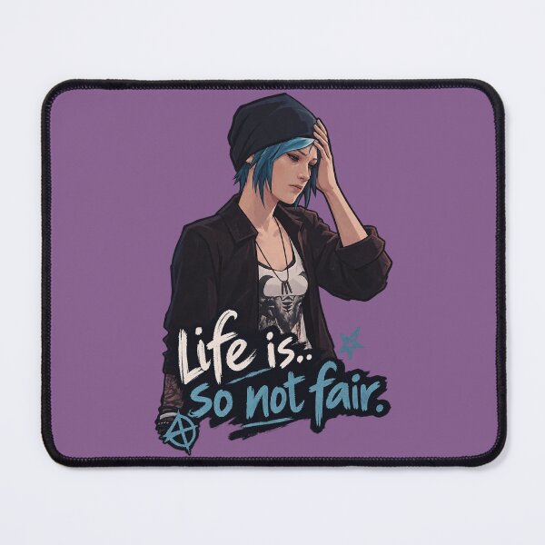 Item preview, Life is Strange - Chloe, 'Life is... So Not Fair.' Print designed and sold by btluvs.