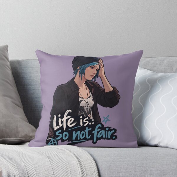 Item preview, Life is Strange - Chloe, 'Life is... So Not Fair.' Print designed and sold by btluvs.