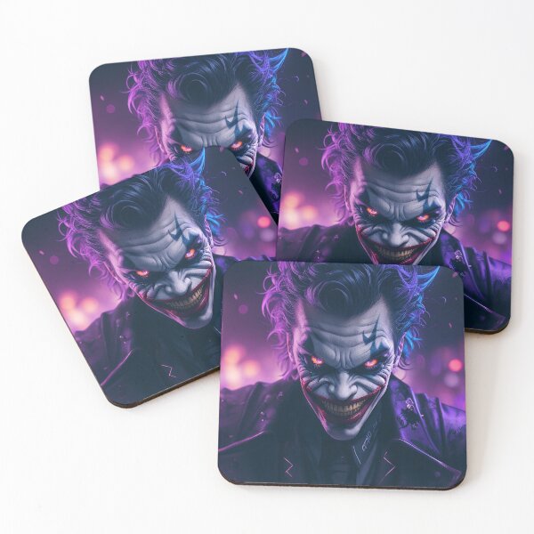 Item preview, Joker on a purple and blue background designed and sold by stephane95300.