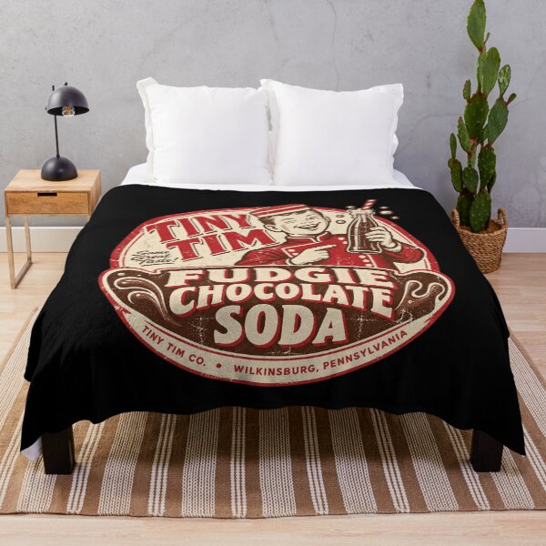 Item preview, Vintage Retro Soda Brand Logo Chocolate Beverage Design designed and sold by TheHellIWontSh.