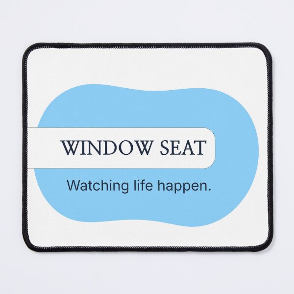 Item preview, Window Seat Typography Mood Illustration designed and sold by Soul Path Studio.