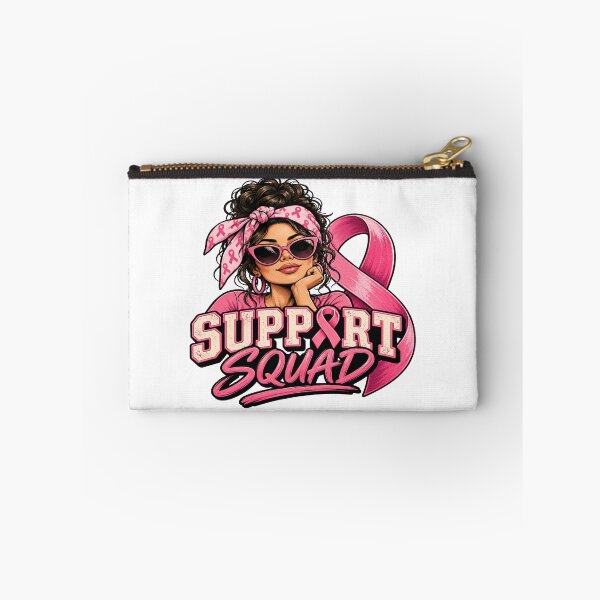 Item preview, Pink Ribbon Support Squad Breast Cancer Month designed and sold by OUICHA.