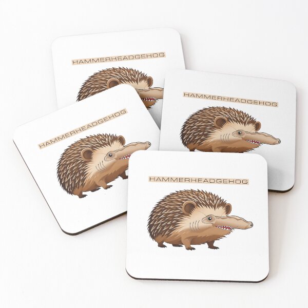 Item preview, Cute little Hammerheadgehog designed and sold by MotorMind.