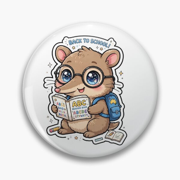 Artikelvorschau, Kawaii Bandicoot ABC-Lesebuch entworfen und verkauft von Wildlife-Walk.