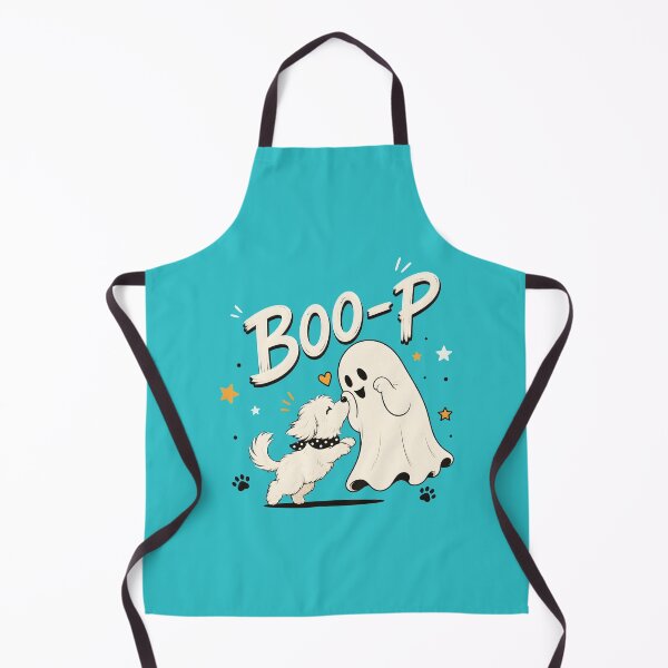 Item preview, Ghost Boops Dog Nose Cute Halloween Pet Art designed and sold by OlyvieArt.