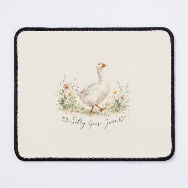 Item preview, Silly Goose Juice | Cottagecore Wildflower Goose designed and sold by DmaarGroup.